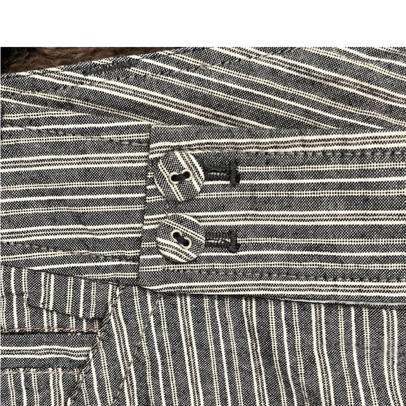 NWT Free People Pinstriped Flare Trousers size 4 - Picture 6 of 16
